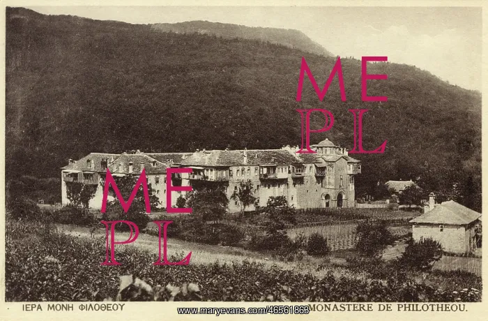 : Mount Athos, Greece - Philotheou Monastery : Mount Athos, Greece - Philotheou Monastery