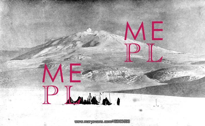 : Mount Erebus, Antarctica 1903 : Mount Erebus, Antarctica 1903