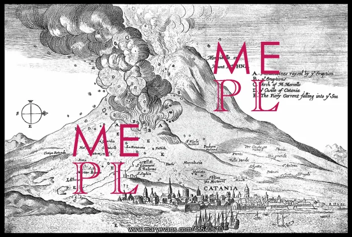: Mount Etna Eruption, 1669 : Mount Etna Eruption, 1669