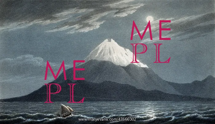 : Mount Etna by Moonlight, 1815 : Mount Etna by Moonlight, 1815