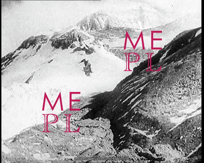 : Mount Everest With Snow Blowing Across : Mount Everest With Snow Blowing Across