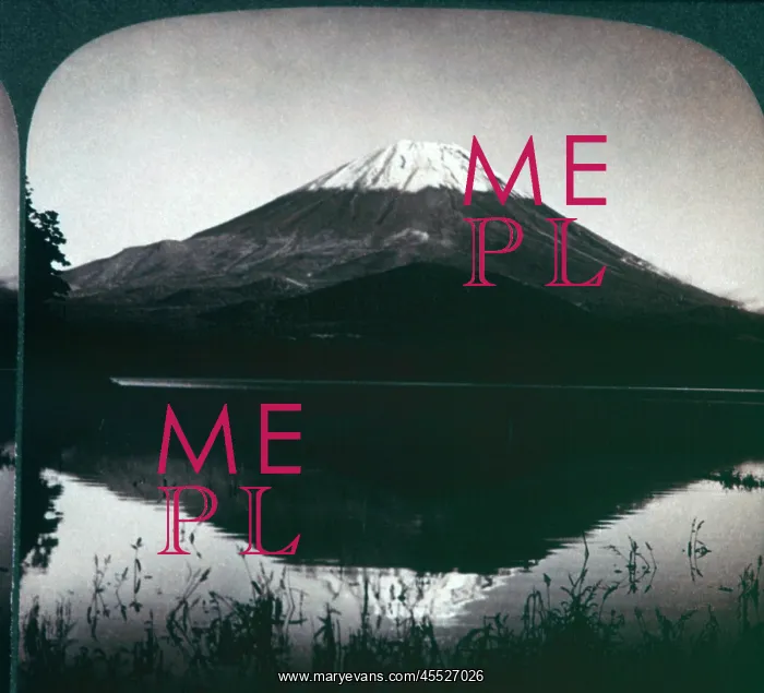 : Mount Fuji Reflected in Lake Shoji : Mount Fuji Reflected in Lake Shoji