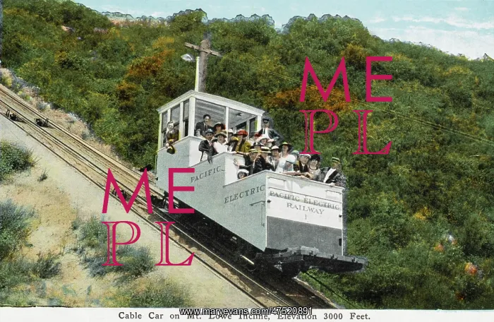  : Mount Lowe scenic railway