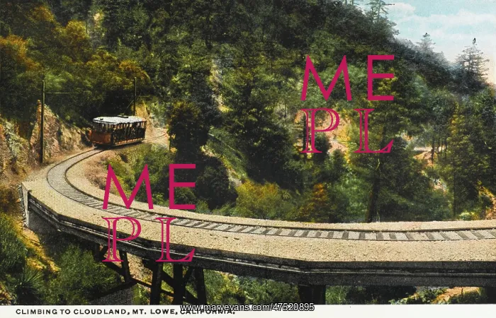  : Mount Lowe scenic railway