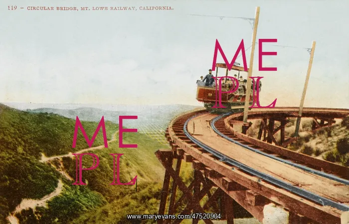  : Mount Lowe scenic railway