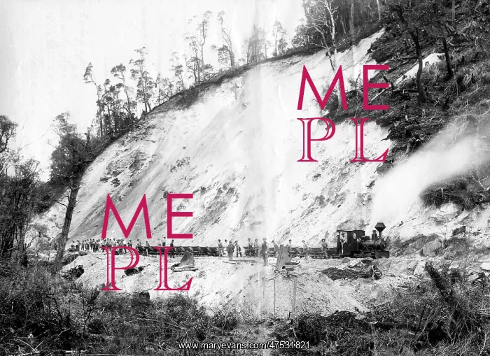  : Mount Lyell quarry 1898