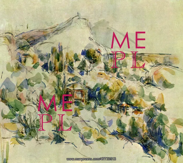  : Mount Sainte-Victoire, by Paul Cezanne