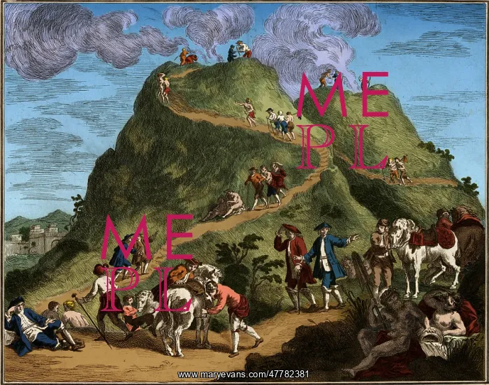 : Mount Vesuvius, 1750 : Mount Vesuvius, 1750