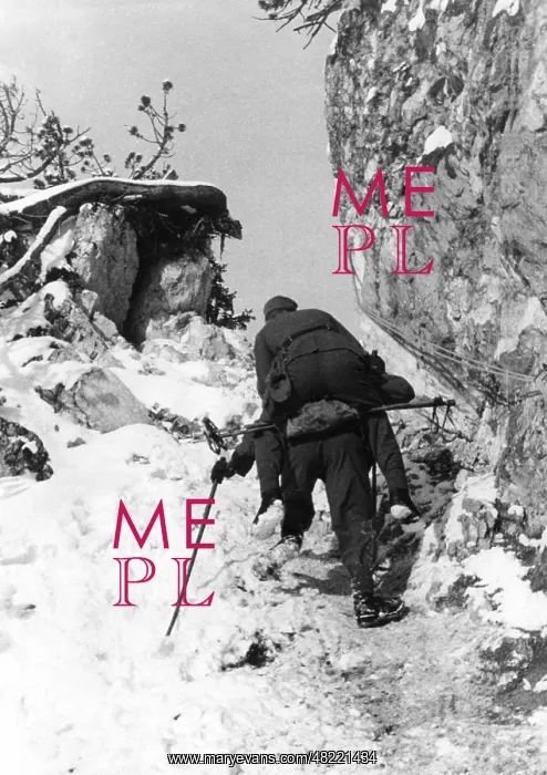  : Mountain infantry during an ecxercise, 1939
