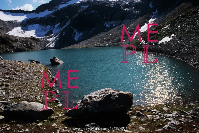 : Mountain lake, 1981 : Mountain lake, 1981