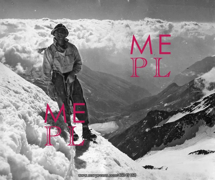 : Mountaineer climbs the Gro?glockner : Mountaineer climbs the Gro?glockner