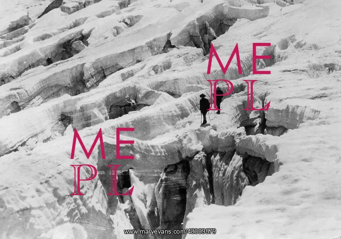 : Mountaineers on the Mont Blanc : Mountaineers on the Mont Blanc