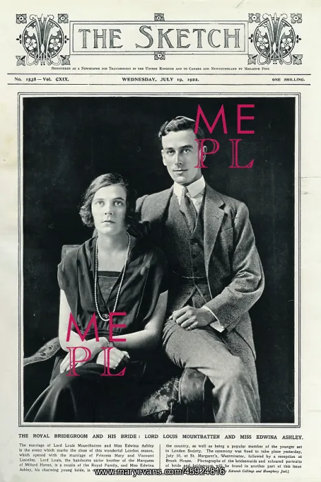 : Mountbatten wedding 1922 : Mountbatten wedding 1922