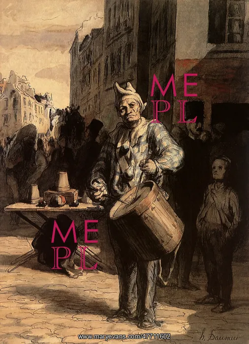 : Mountebank Playing a Drum : Mountebank Playing a Drum