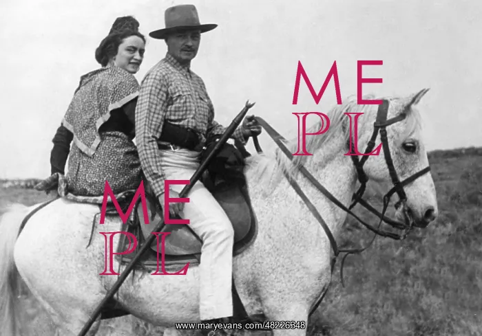 : Mounted herdsman in the Camargue, 1931 : Mounted herdsman in the Camargue, 1931