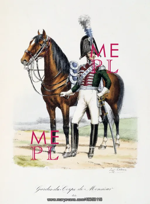 : Mounted officer Royal of the bodyguard of the : Mounted officer Royal of the bodyguard of the