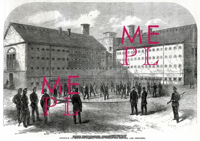 : Mountjoy Prison 1866 : Mountjoy Prison 1866