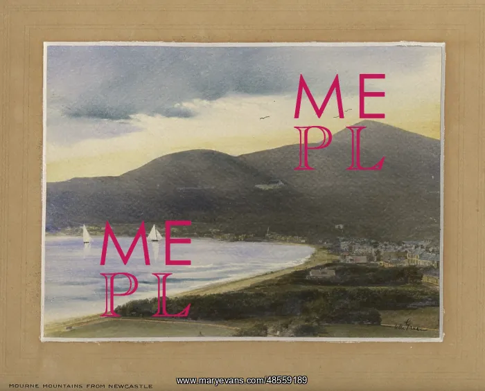 : Mourne Mountains and Bay, Newcastle : Mourne Mountains and Bay, Newcastle