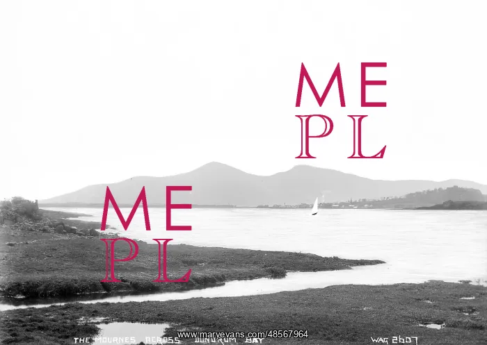 : The Mournes Across Dundrum Bay : The Mournes Across Dundrum Bay