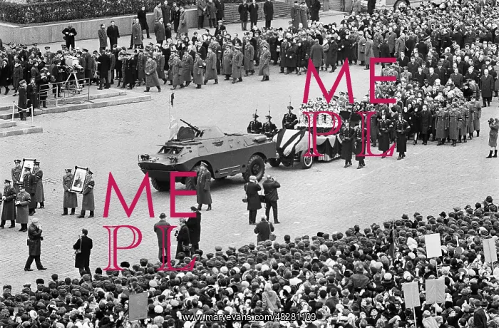 : Mourning cortege, 1968 : Mourning cortege, 1968
