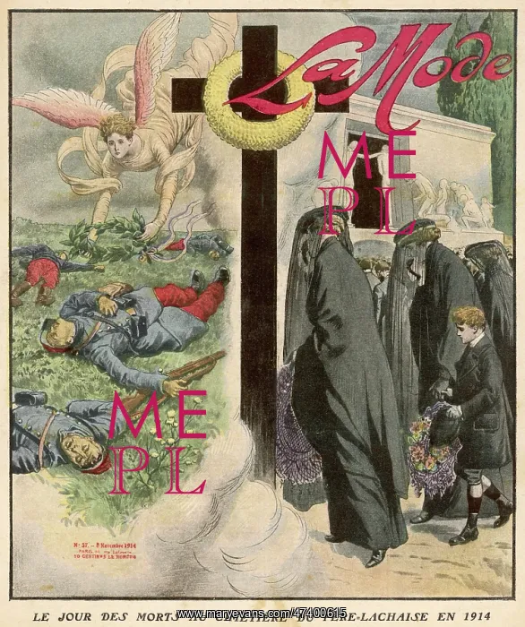 : MOURNING THE DEAD 1914 : MOURNING THE DEAD 1914
