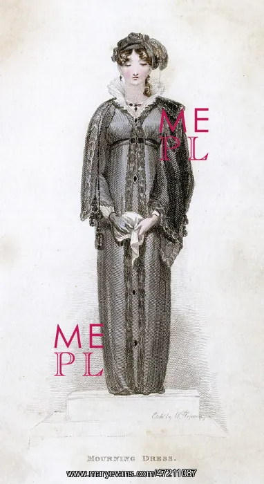  : MOURNING / DRESS - 1811