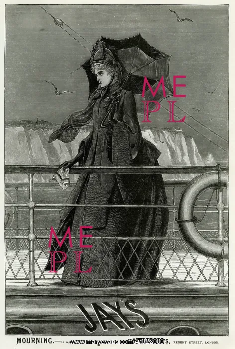 : Mourning Dress 1888 : Mourning Dress 1888