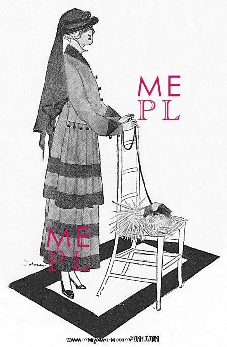 : Mourning fashion, WW1 : Mourning fashion, WW1
