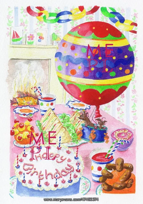 : Mouse Balloonists Birthday Party : Mouse Balloonists Birthday Party