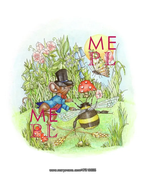 : Mouse and Bumble Bee Dancing : Mouse and Bumble Bee Dancing