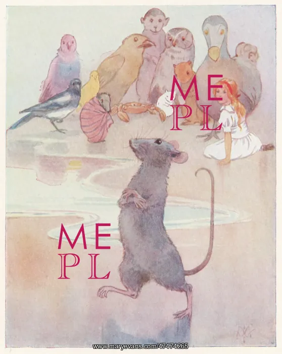 : The Mouse walking off in a huff : The Mouse walking off in a huff
