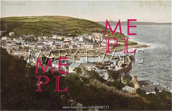: MOUSEHOLE / CORNWALL 1905 : MOUSEHOLE / CORNWALL 1905