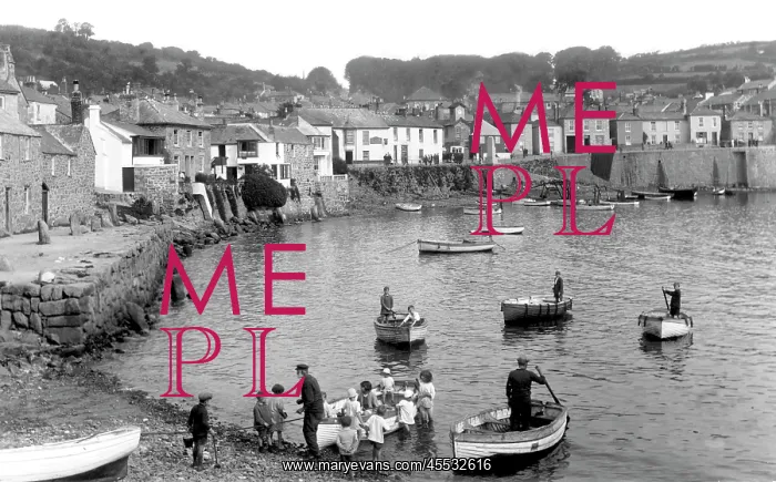  : Mousehole, the Harbour 1927