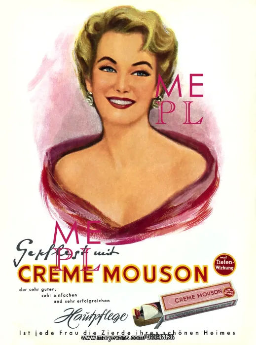  : Mouson Creme advert