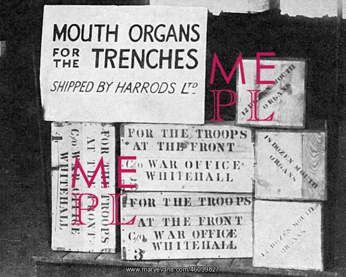 : Mouth Organs for the Trenches, WW1 : Mouth Organs for the Trenches, WW1