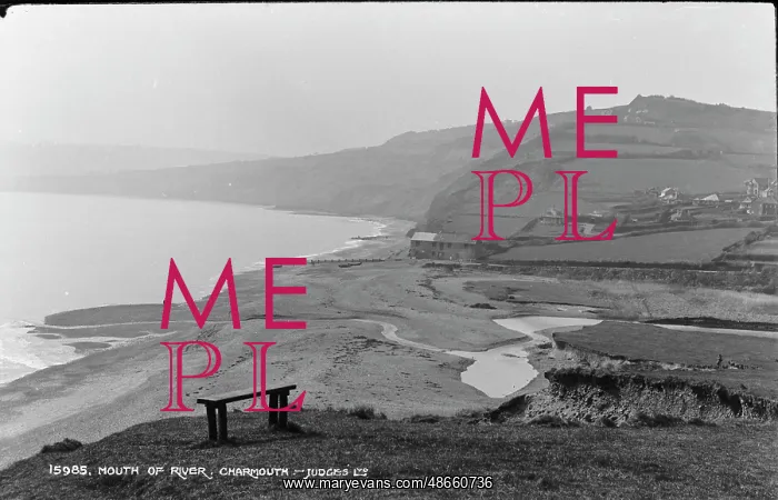 : Mouth of River Charmouth : Mouth of River Charmouth