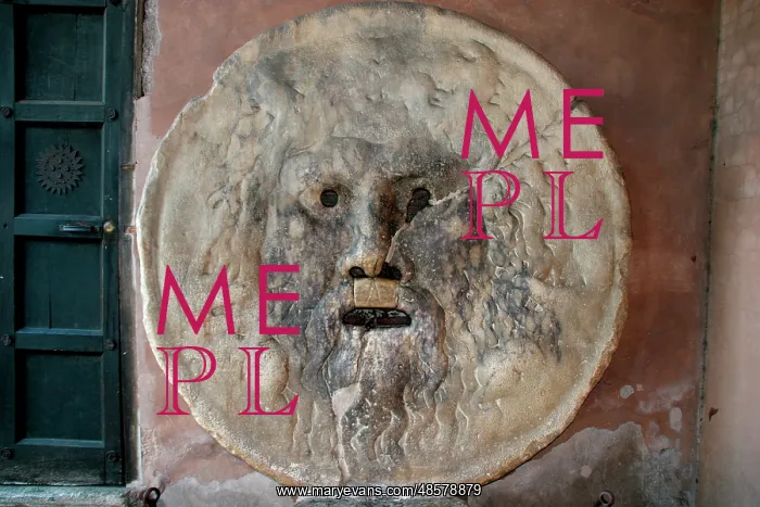 : The Mouth of Truth. Rome. Italy : The Mouth of Truth. Rome. Italy