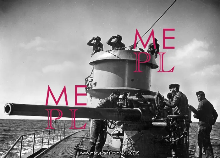 : Still from the Movie U-Boote westwarts, 1941 : Still from the Movie U-Boote westwarts, 1941