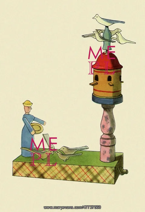 : Moving Birdhouse Toy : Moving Birdhouse Toy