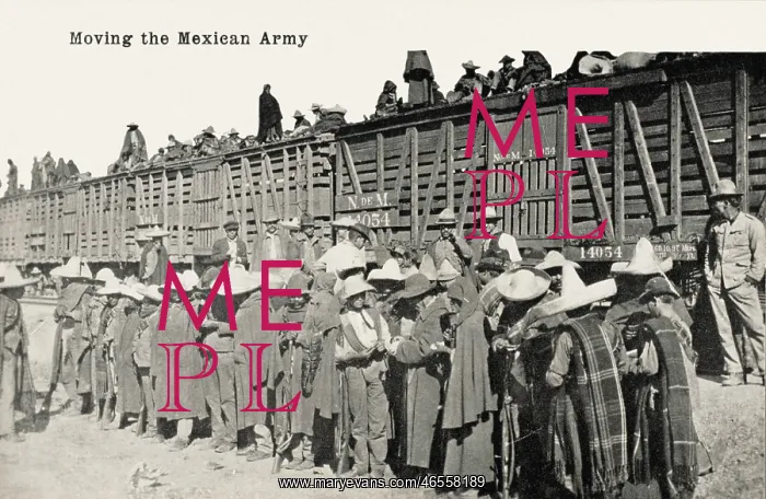 : Moving the Mexican Army : Moving the Mexican Army
