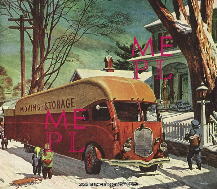  : Moving Truck outside Home
