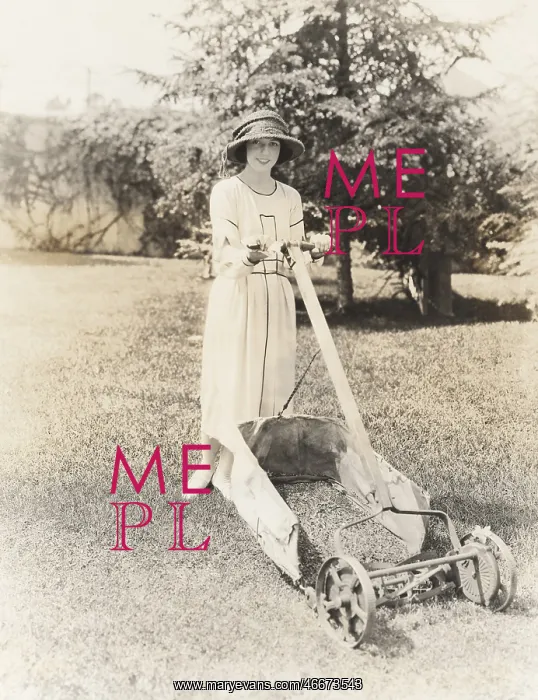  : Mowing the lawn