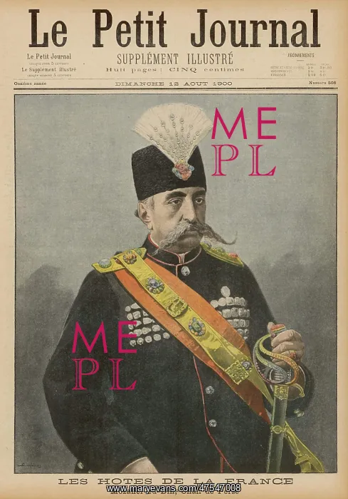 : MOZAFFAR OD-DIN SHAH IRA : MOZAFFAR OD-DIN SHAH IRA