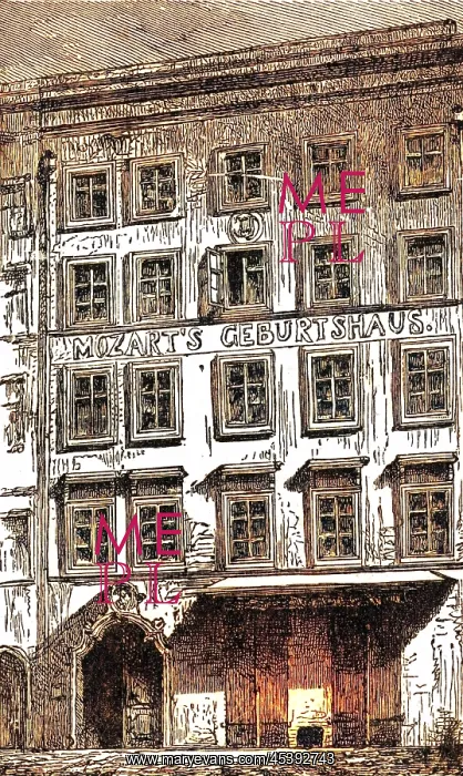 : MOZART BIRTHPLACE : MOZART BIRTHPLACE