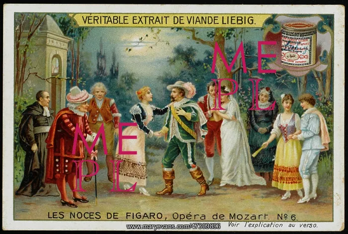 : Mozart - Nozze - Liebig 6 : Mozart - Nozze - Liebig 6