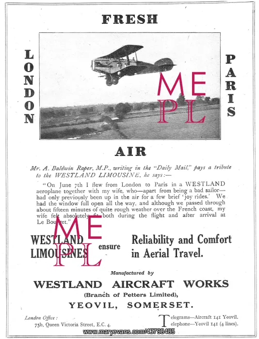 : Mr A. Baldwin Roper MP Praises The Westland : Mr A. Baldwin Roper MP Praises The Westland