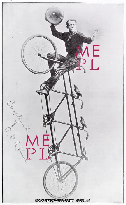 : Mr. A. D. Robbins, trick cycle performer : Mr. A. D. Robbins, trick cycle performer