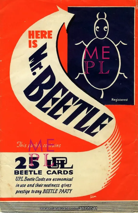 : Mr Beetle Party Game : Mr Beetle Party Game
