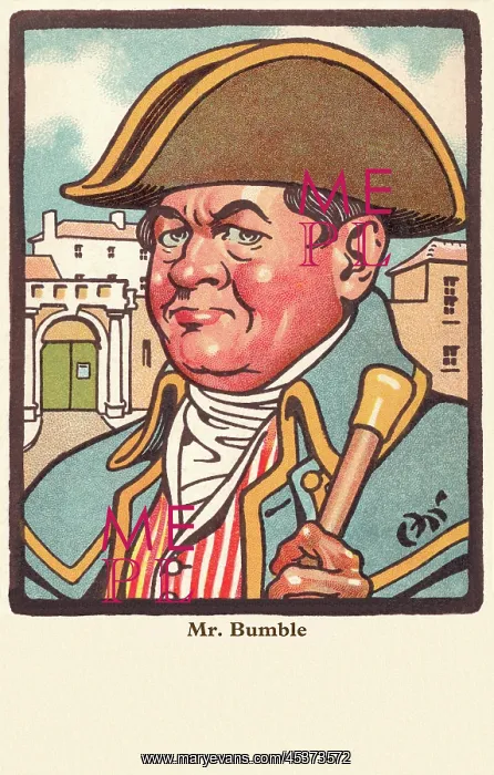 : Mr Bumble from Oliver Twist : Mr Bumble from Oliver Twist
