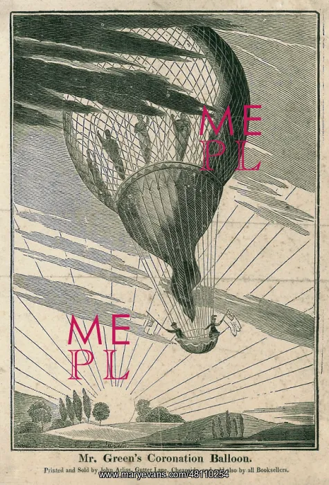 : Mr. Charles Green's Coronation Balloon : Mr. Charles Green's Coronation Balloon